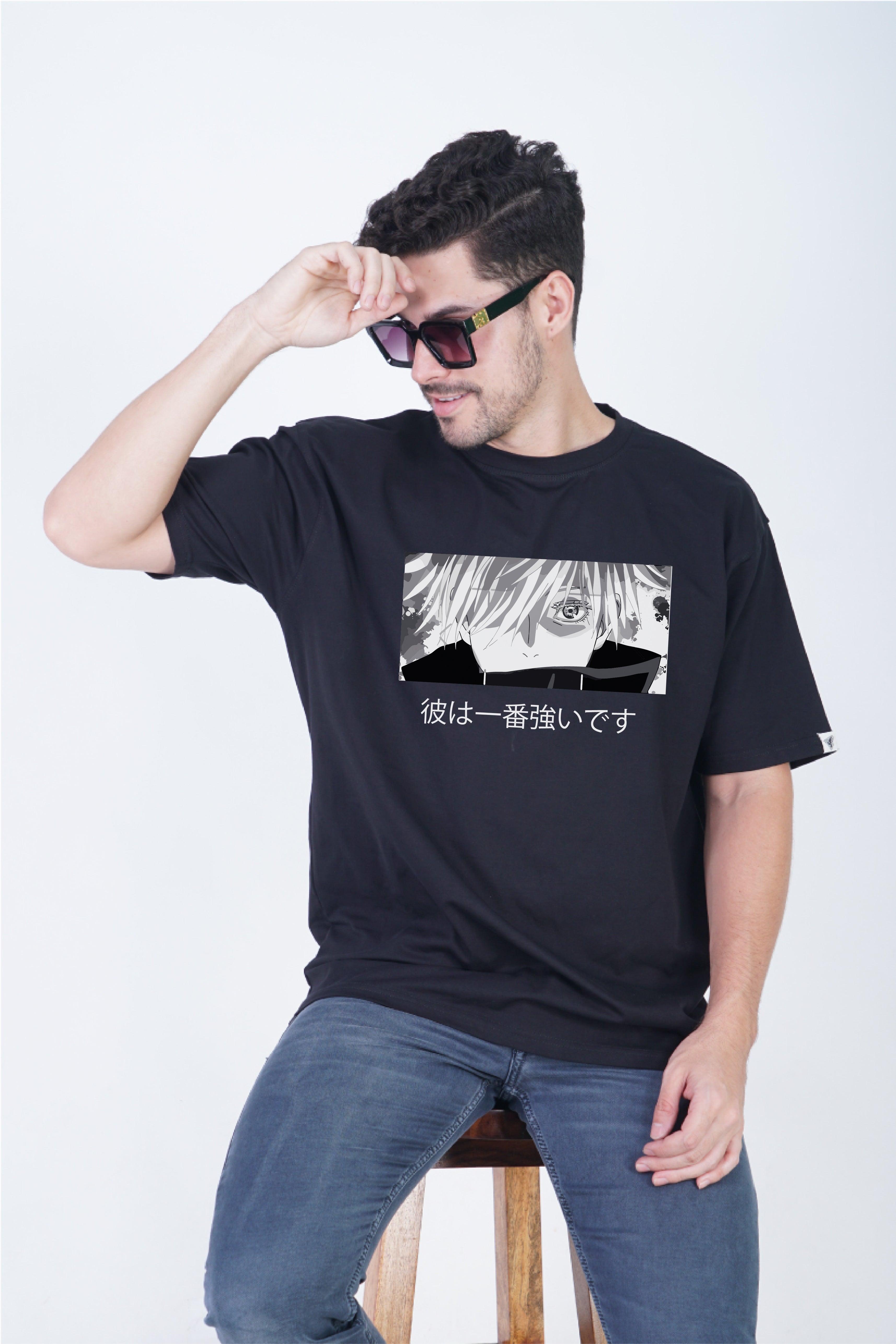 Gojo Satoru Oversized T-Shirt - The Lazy Store