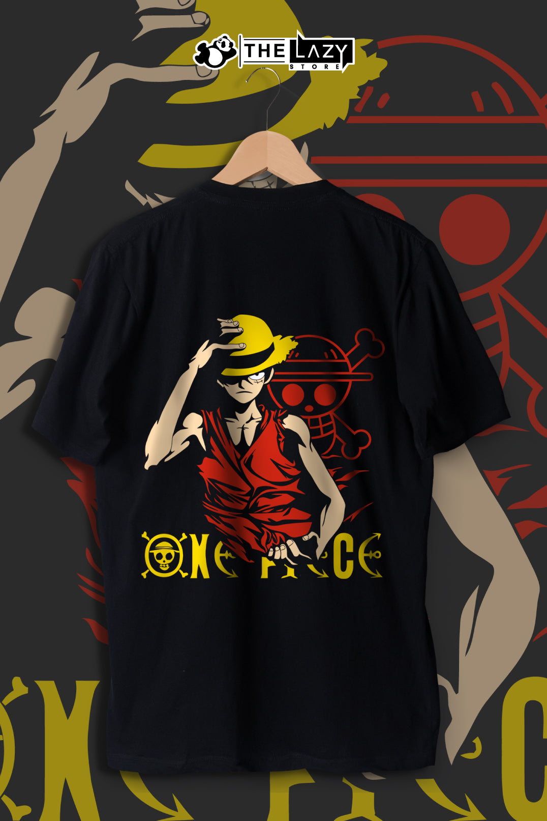 Monkey D. Luffy Signature Oversized Graphic Tee