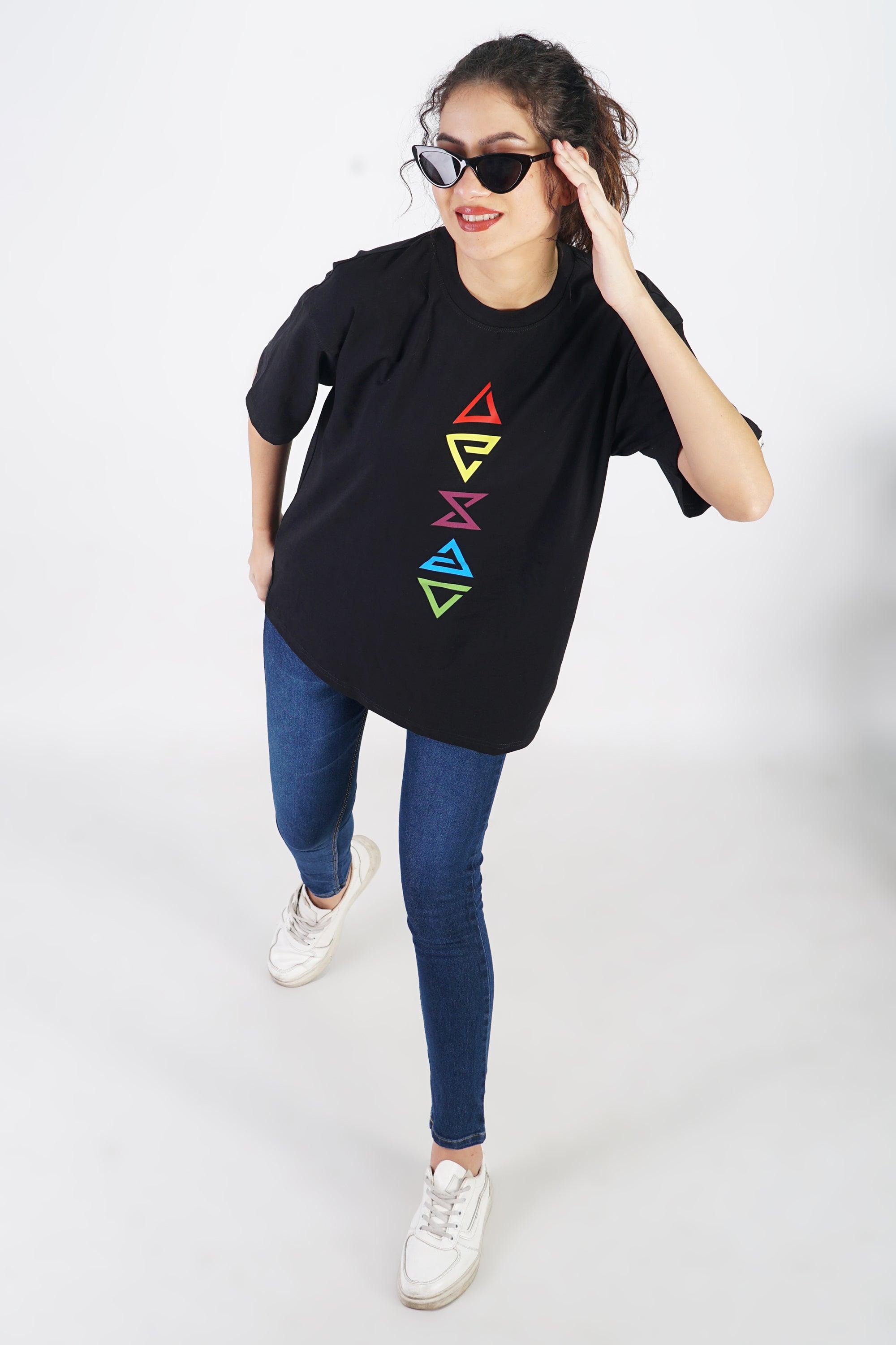 Unisex Witchers Black Drop Shoulder T-shirt - The Lazy Store