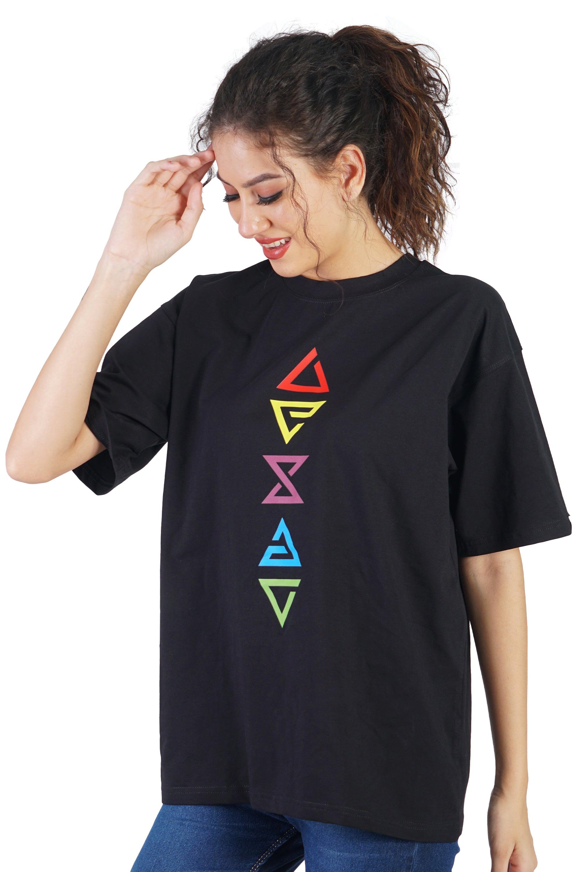 Unisex Witchers Black Drop Shoulder T-shirt - The Lazy Store